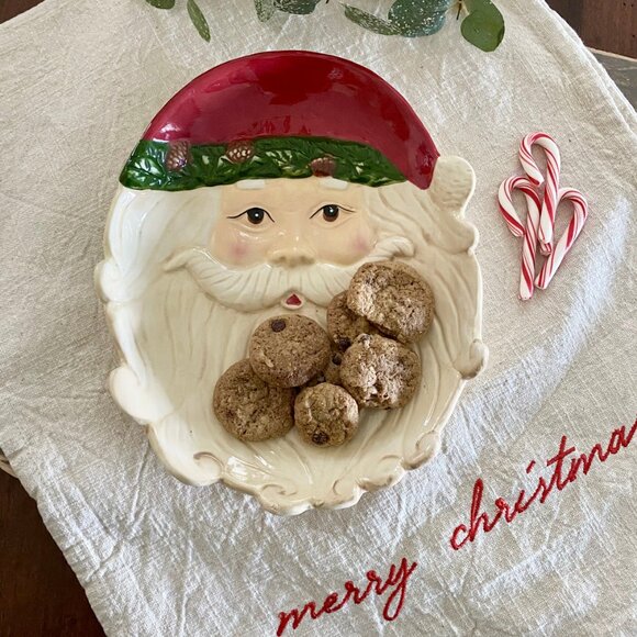 Vintage Santa Plate - Picture 4 of 4